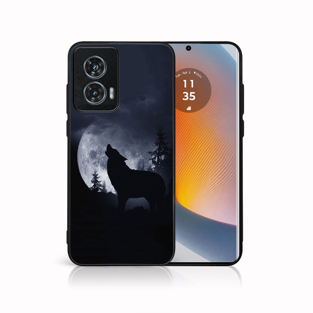E-shop MY ART Ochranný kryt pre Motorola Edge 50 Fusion WOLF (247)
