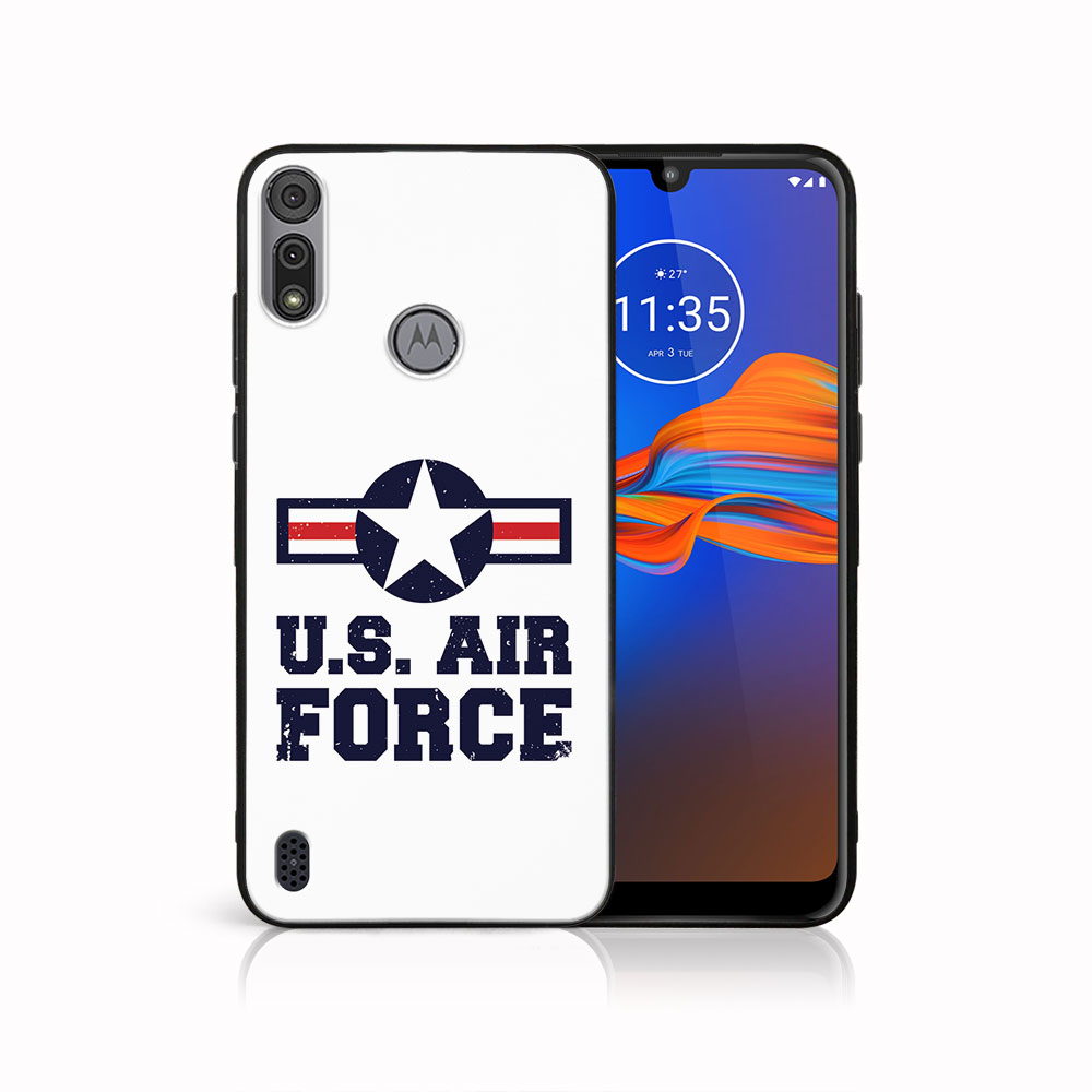 E-shop MY ART Silikónový kryt Motorola Moto E6s AIR FORCE (023)