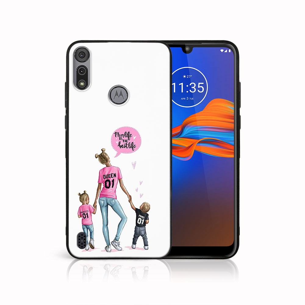 E-shop MY ART Silikónový kryt Motorola Moto E6s MOM (119)