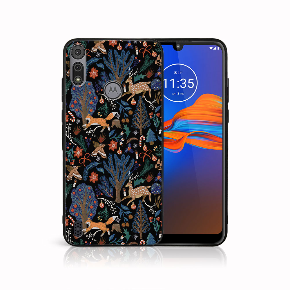 E-shop MY ART Kryt s vianočným dizajnom Motorola Moto E6s WINTER (071)