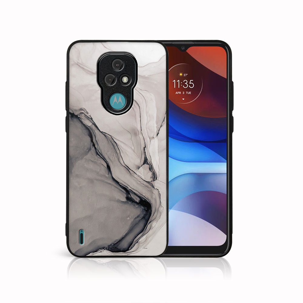 E-shop MY ART Ochranný obal Motorola Moto E7 BLACK INK (146)