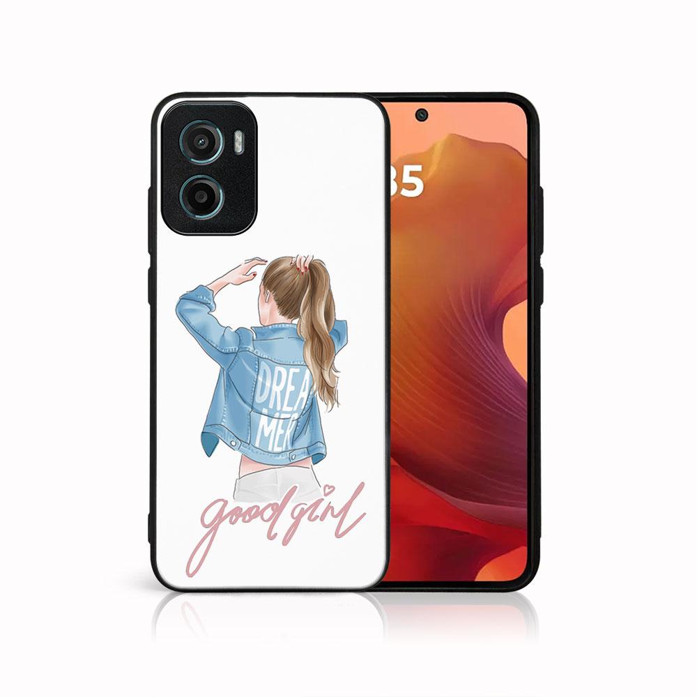 E-shop MY ART Ochranný kryt pre Motorola Moto G05 / Moto E15 GOOD GIRL (130)