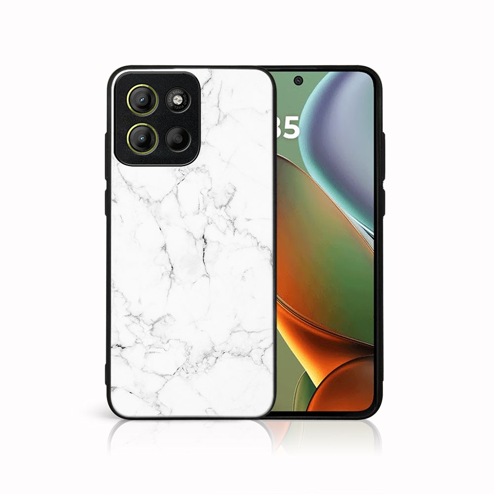 E-shop MY ART Ochranný kryt pre Motorola Moto G15 / G15 Power / G17 / G17 Power WHITE MARBLE (144)
