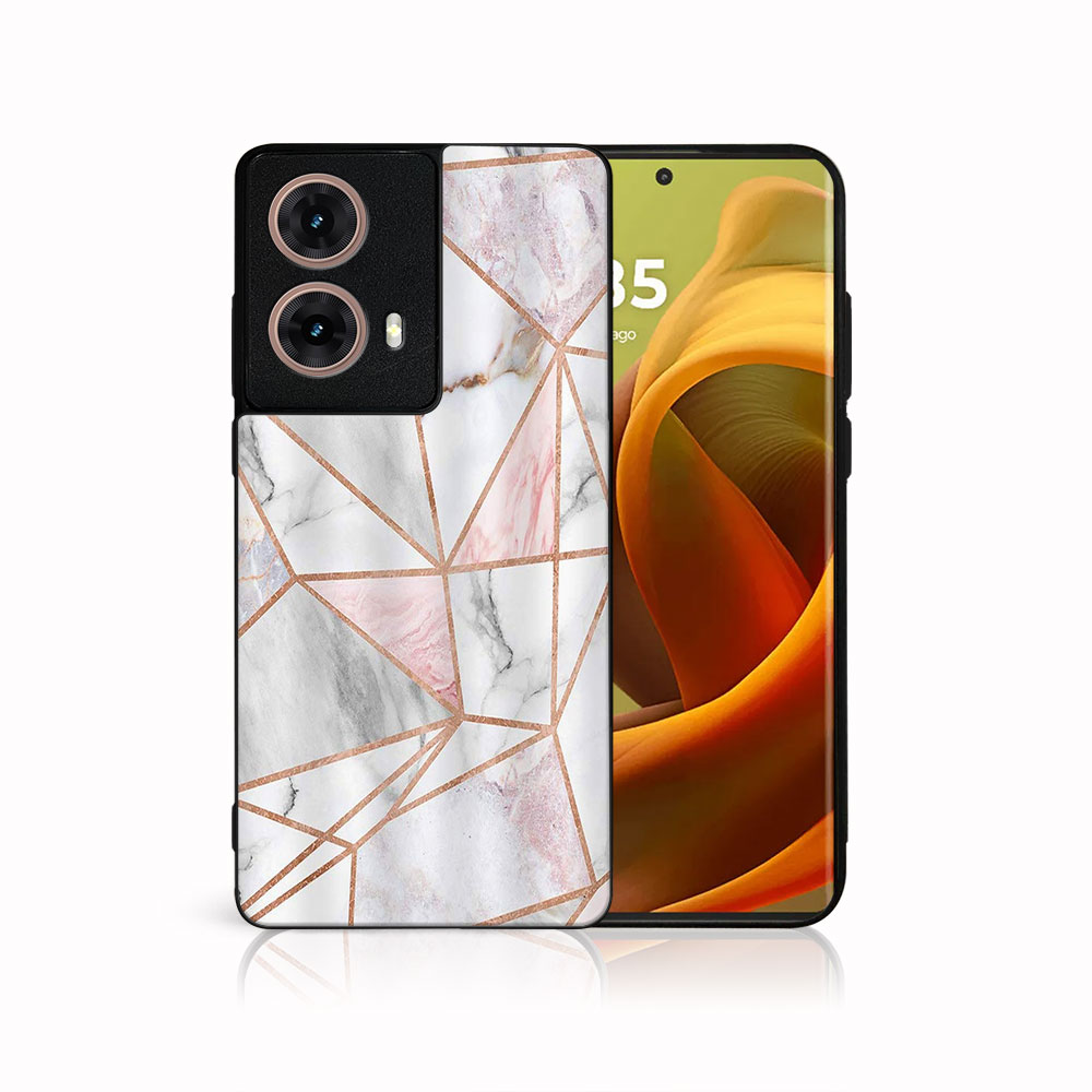 E-shop MY ART Ochranný kryt pre Motorola Moto G85 5G PINK MARBLE (143)