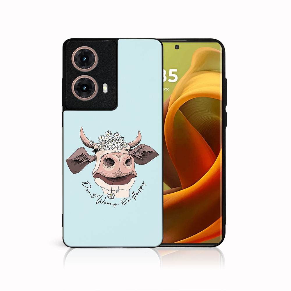 E-shop MY ART Ochranný kryt pre Motorola Moto G85 5G HAPPY COW (181)
