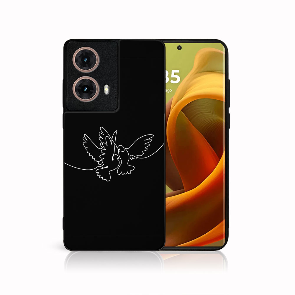 E-shop MY ART Ochranný kryt pre Motorola Moto G85 5G WHITE DOVE (195)