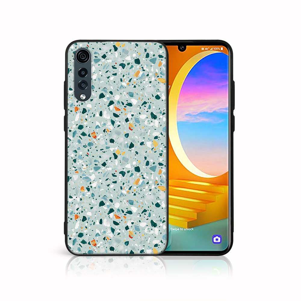 E-shop MY ART Ochranný kryt pre LG Velvet BLUE TERRAZZO (164)