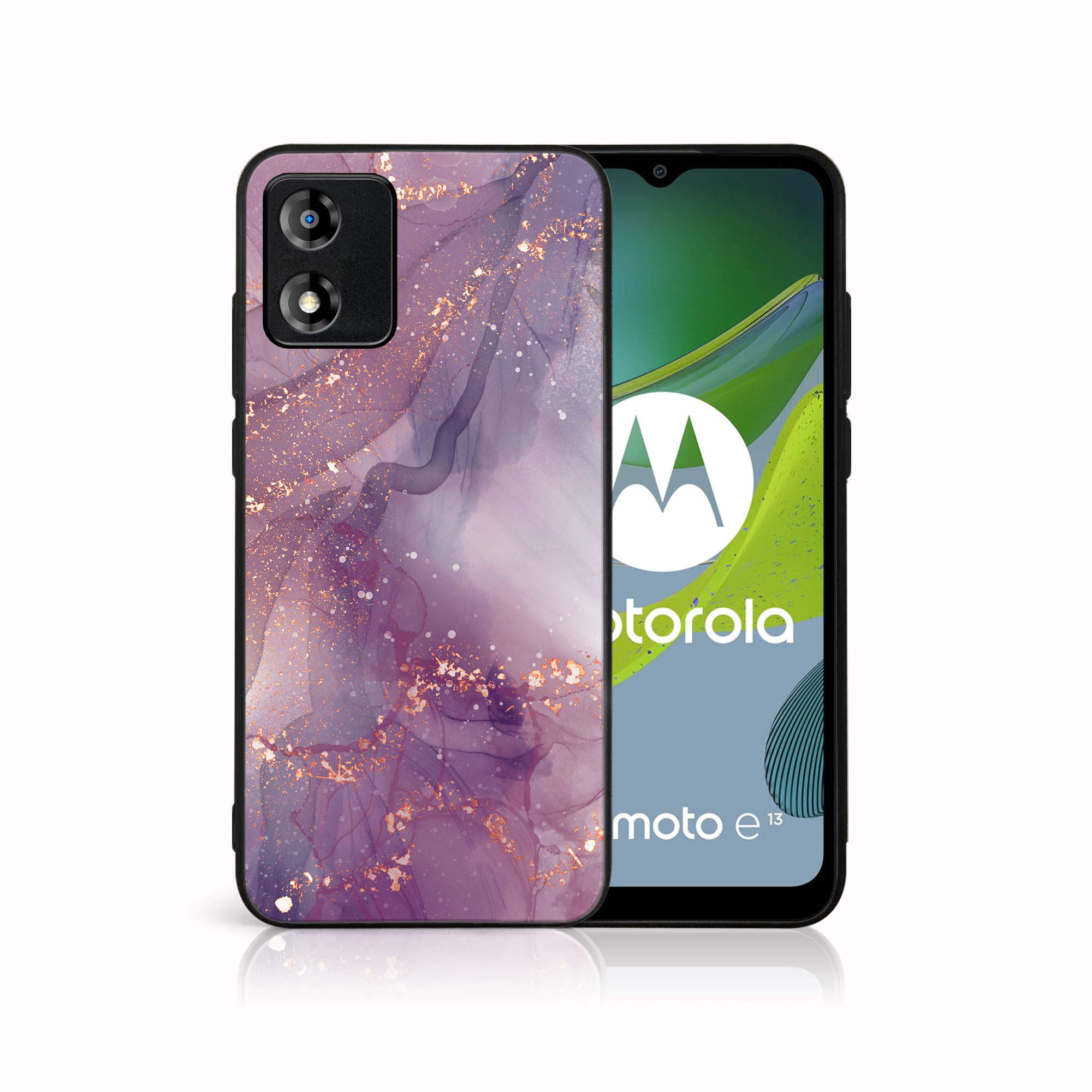 E-shop MY ART Ochranný kryt pre Motorola Moto E13 PURPLE (148)