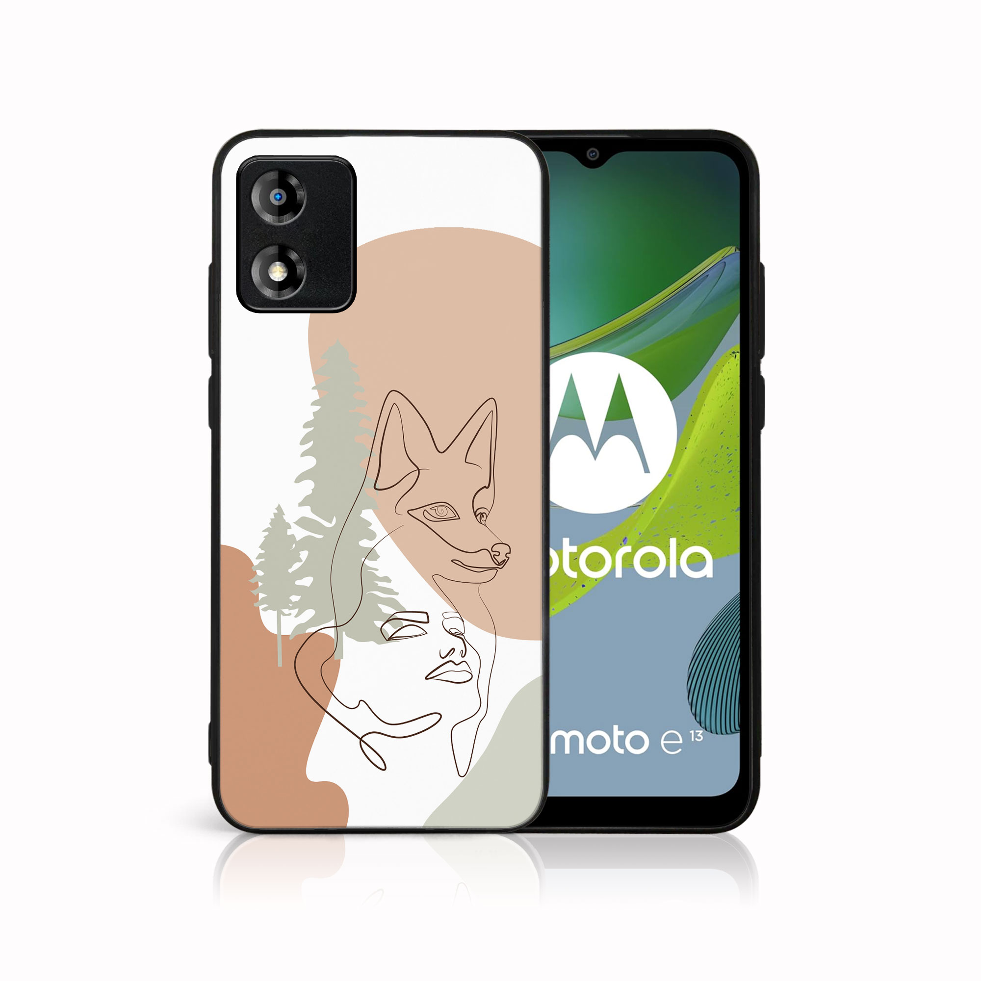 E-shop MY ART Ochranný kryt pre Motorola Moto E13 FOX (191)