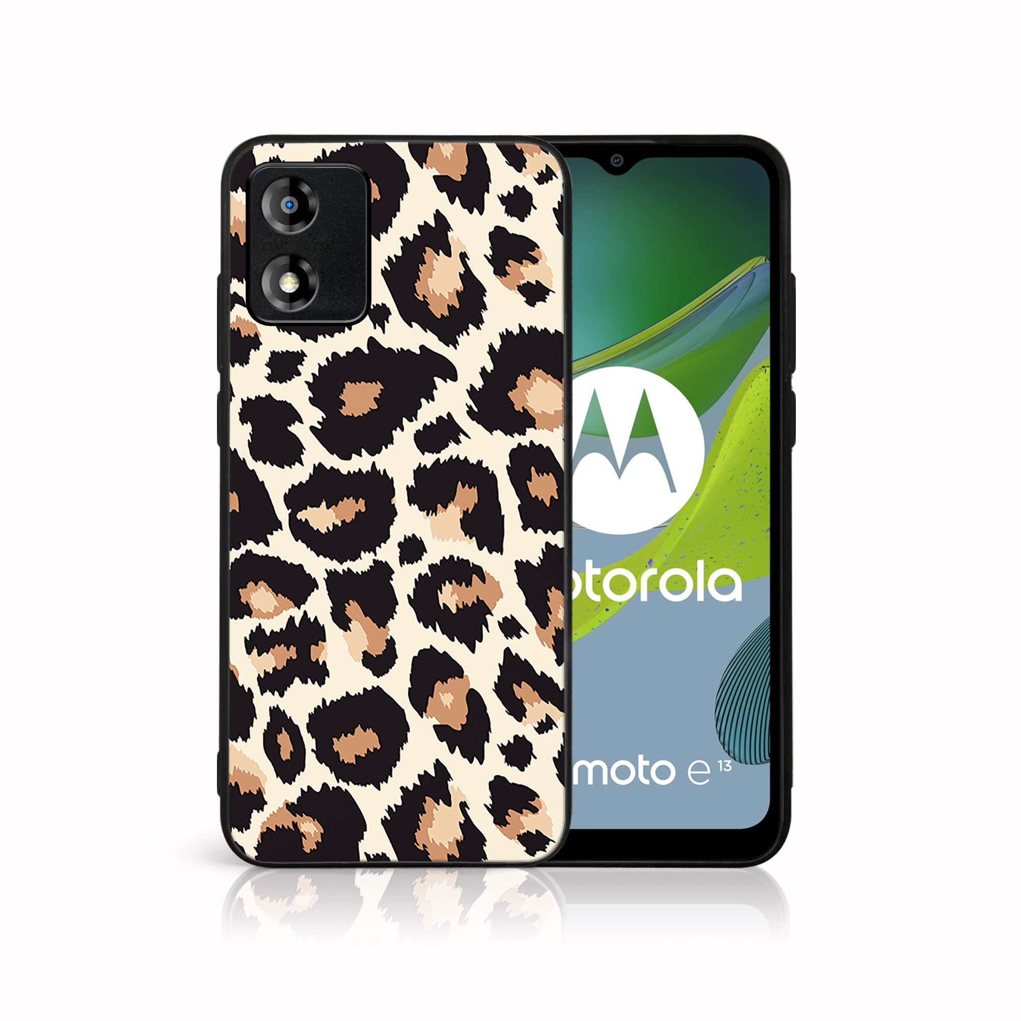 E-shop MY ART Ochranný kryt pre Motorola Moto E13 LEOPARD PRINT (238)