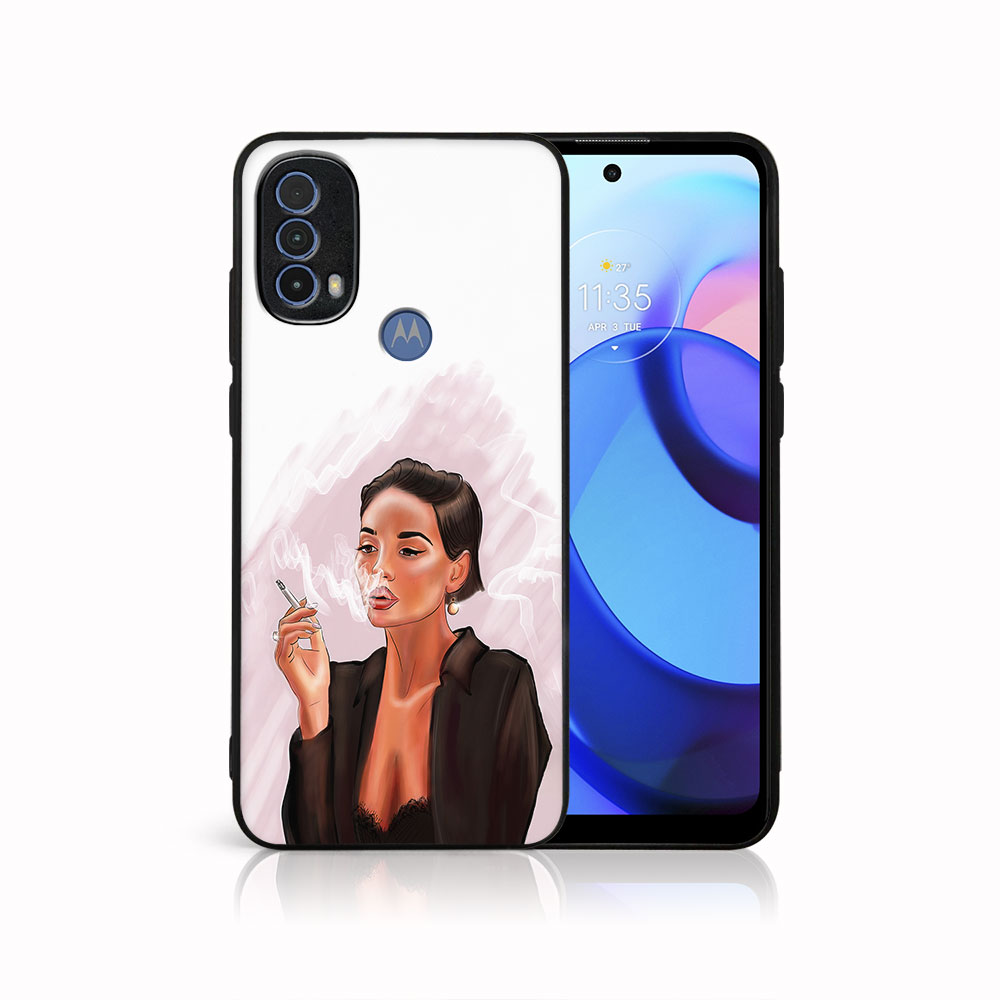 E-shop MY ART Ochranný obal Motorola Moto E30 / E40 CIGARETTE (135)