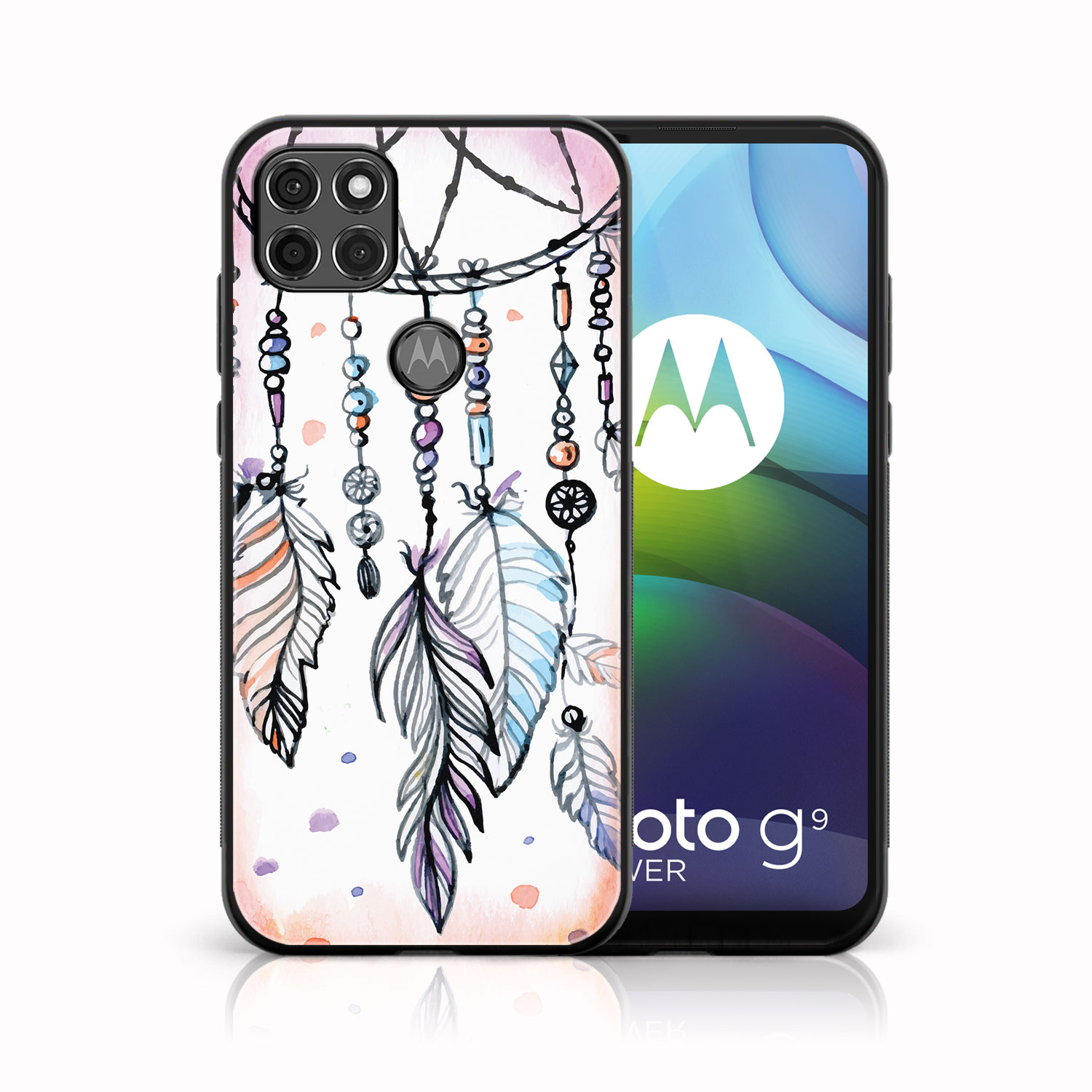 E-shop MY ART Silikónový kryt Motorola Moto G9 Power LAPAČ SNOV (020)