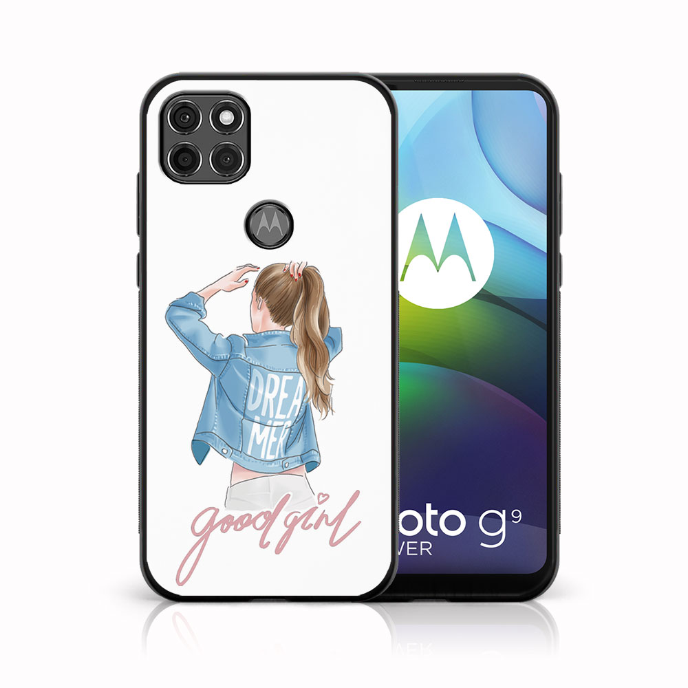E-shop MY ART Ochranný obal Motorola Moto G9 Power -GOOD GIRL (130)