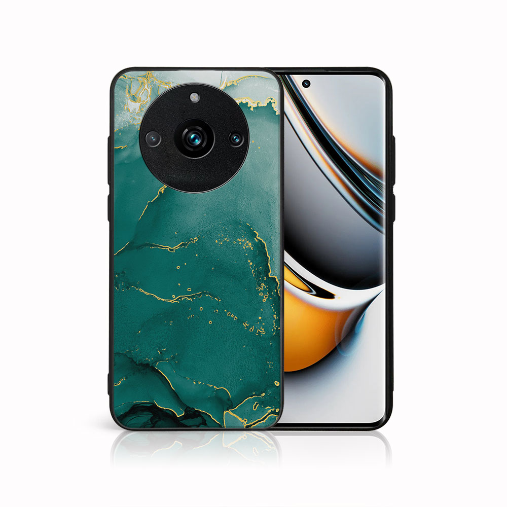 E-shop MY ART Ochranný kryt pre Realme 11 Pro 5G / Pro+ 5G GREEN MARBLE (145)
