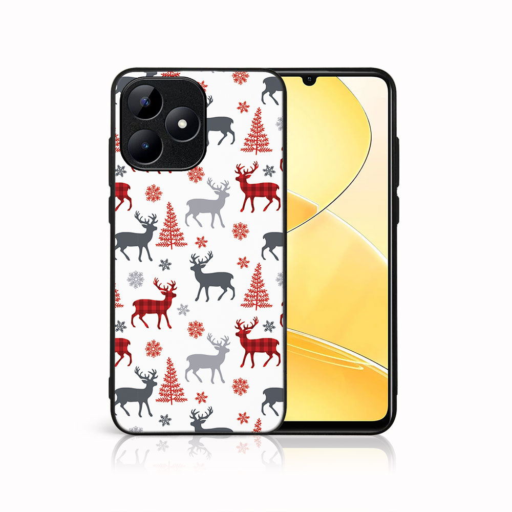 E-shop MY ART Kryt s vianočným dizajnom Realme C53 DEER (068)