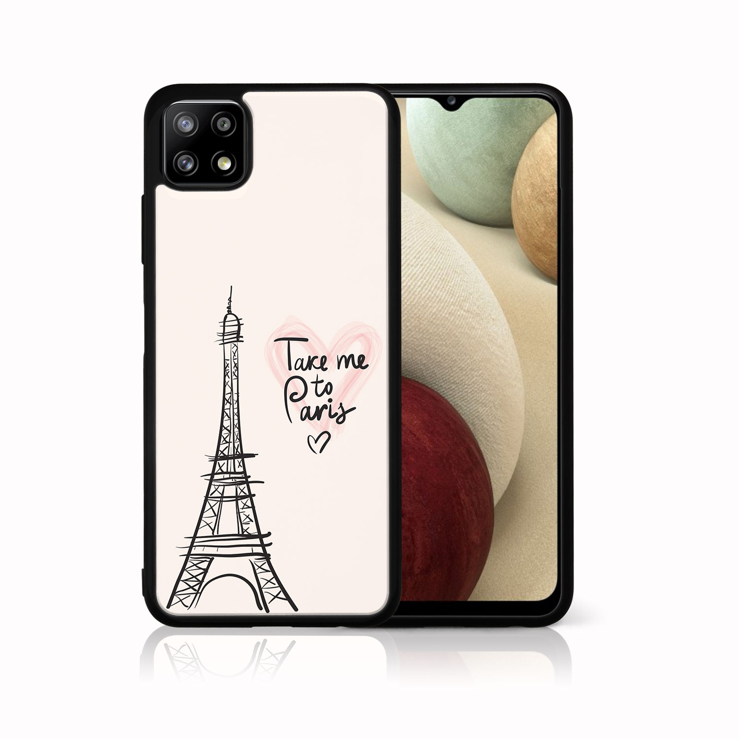 E-shop MY ART Silikónový kryt Samsung Galaxy A22 5G PARIS (057)