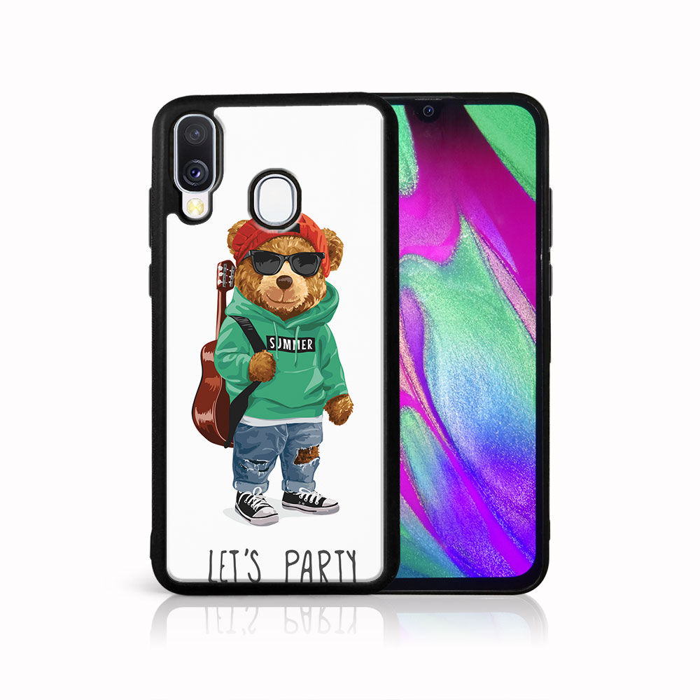 E-shop MY ART Ochranný kryt Samsung Galaxy A40 BEAR (177)