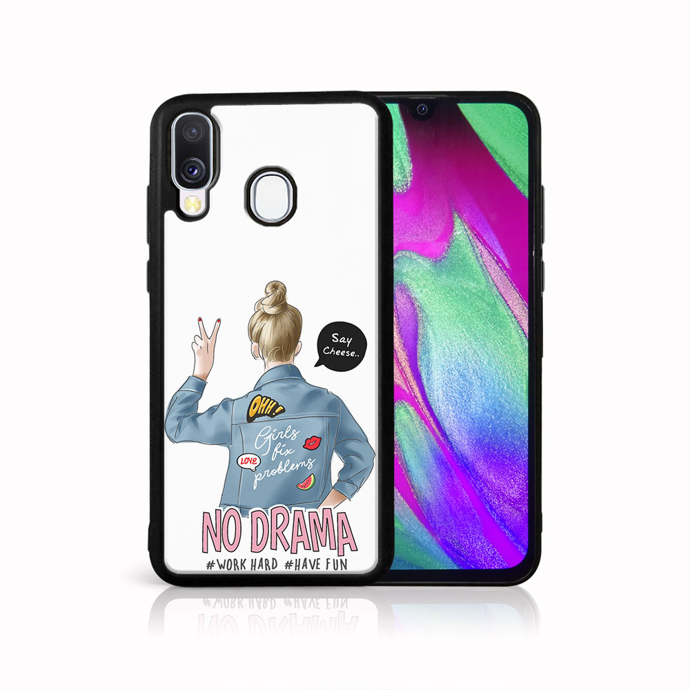 E-shop MY ART Ochranný kryt Samsung Galaxy A40 NO DRAMA (138)