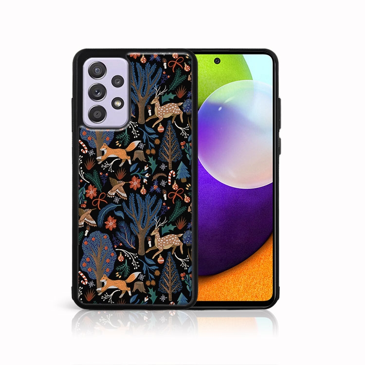 E-shop MY ART Kryt s vianočným dizajnom Samsung Galaxy A52 / A52s / A52 5G WINTER (071)