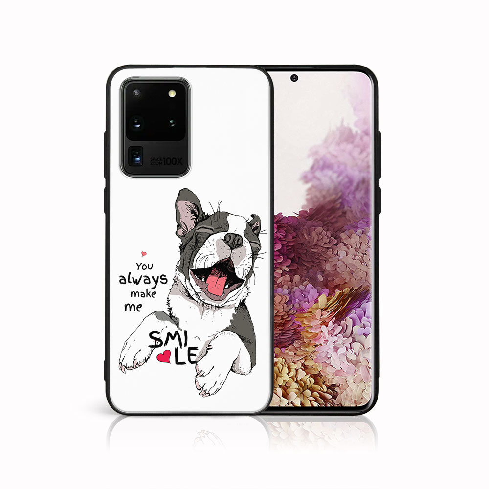 E-shop MY ART Ochranný kryt pre Samsung Galaxy S20 Ultra SMILE (189)