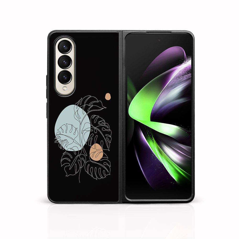 E-shop MY ART Ochranný kryt pre Samsung Galaxy Z Fold 3 5G MONSTERA (194)