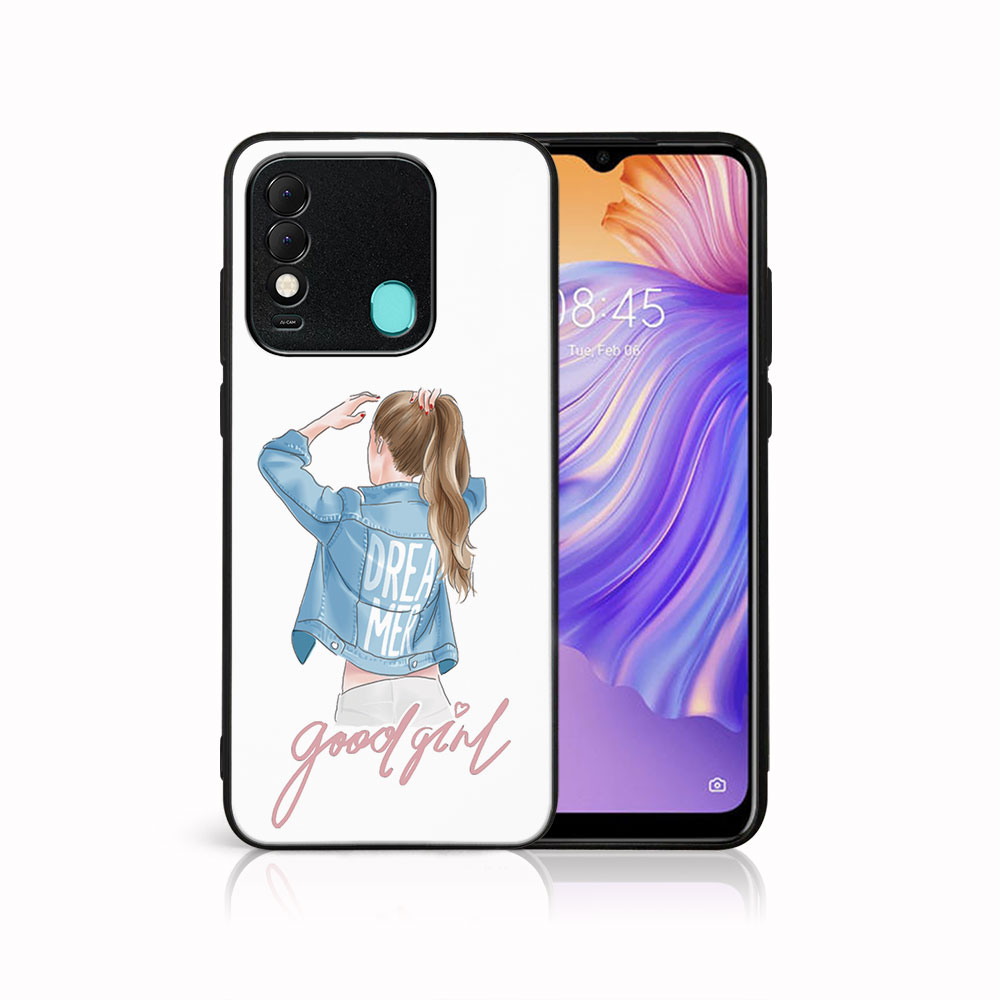 E-shop MY ART Ochranný obal Tecno Spark 8 -GOOD GIRL (130)