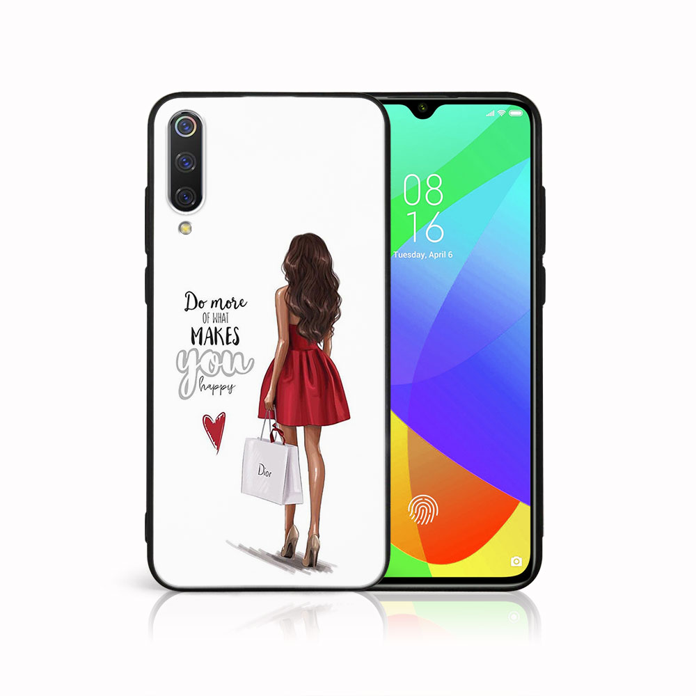E-shop MY ART Ochranný obal Xiaomi Mi 9 SE -RED DRESS (137)