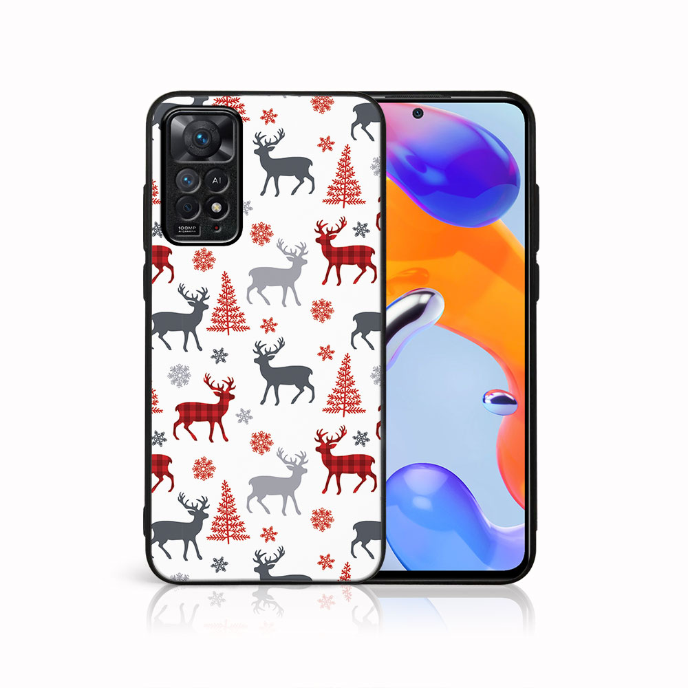 E-shop MY ART Kryt s vianočným dizajnom Xiaomi Redmi Note 11 / NOTE 11S DEER (068)