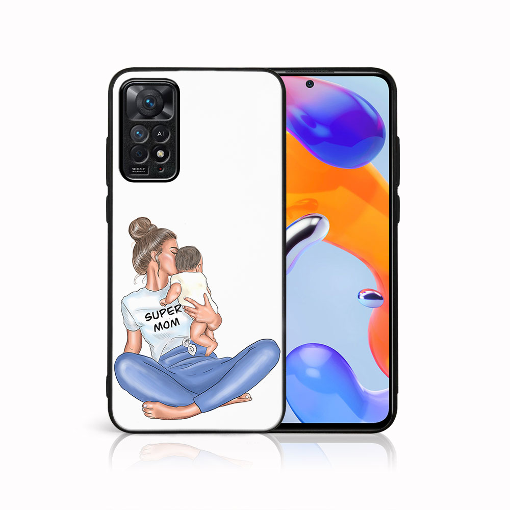 E-shop MY ART Ochranný obal Xiaomi Redmi Note 11 / Note 11S -SUPERMOM (112)
