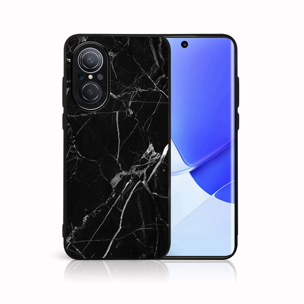 E-shop MY ART Ochranný obal Huawei Nova 9 SE -BLACK MARBLE (142)