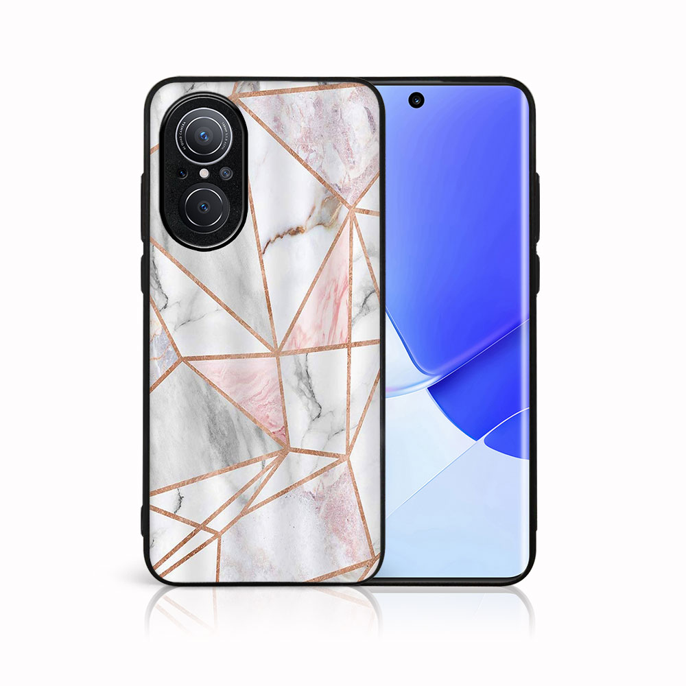 E-shop MY ART Ochranný obal Huawei Nova 9 SE -PINK MARBLE (143)