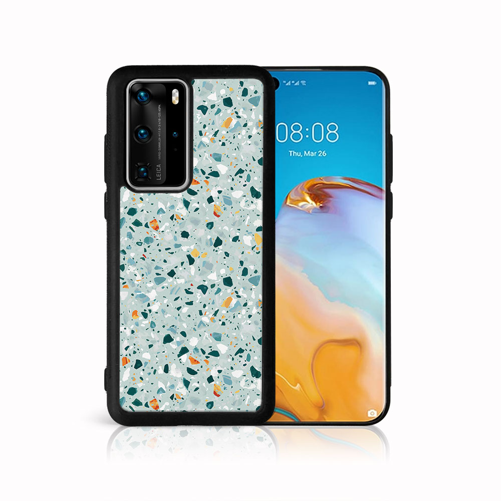 E-shop MY ART Ochranný kryt Huawei P40 Pro BLUE TERRAZZO (164)