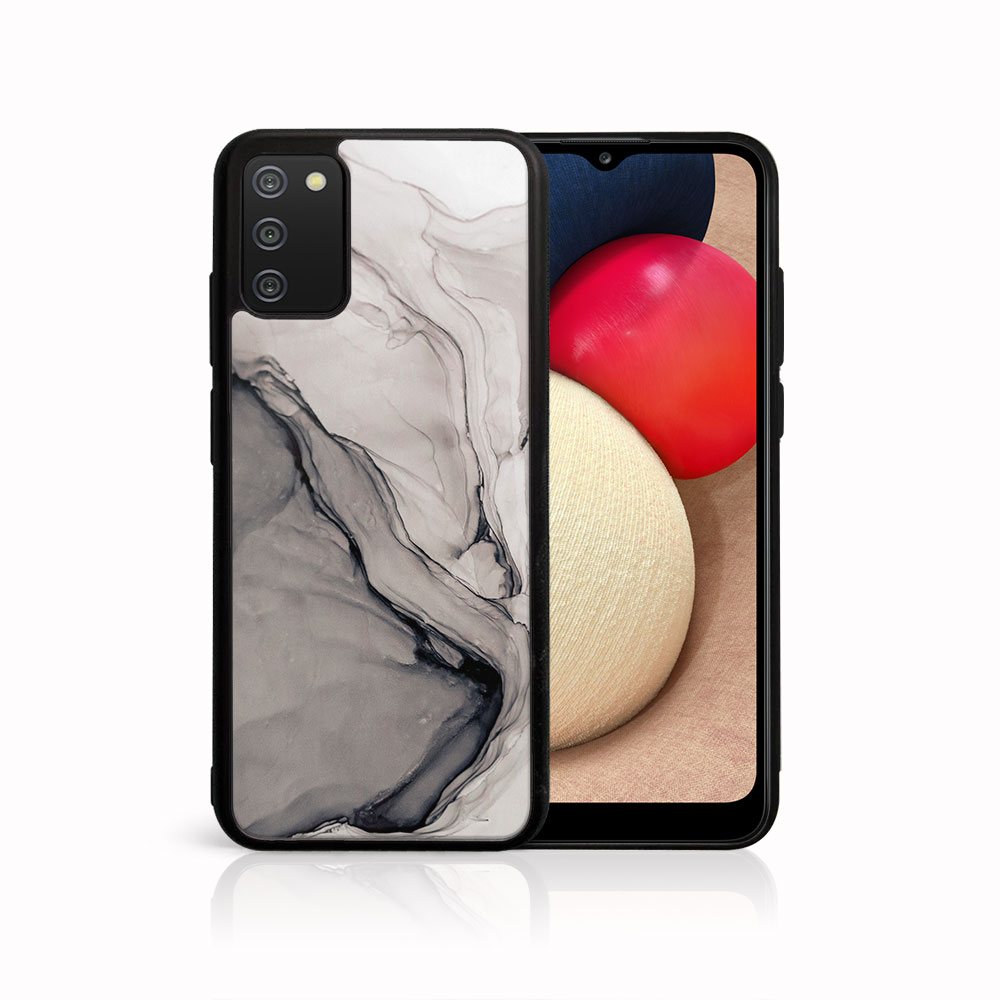 E-shop MY ART Ochranný obal Samsung Galaxy A02s -BLACK INK (146)