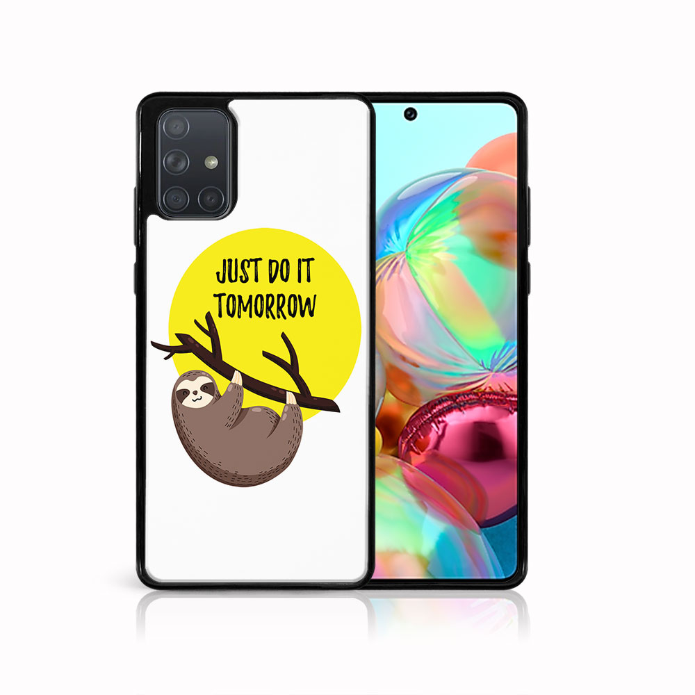 E-shop MY ART Silikónový kryt Samsung Galaxy A71 SLOTH (188)