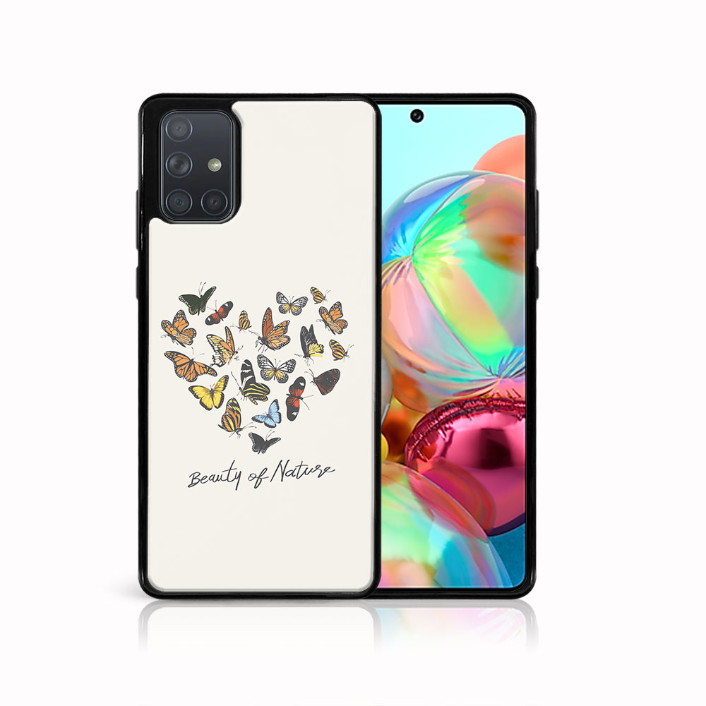 E-shop MY ART Silikónový kryt Samsung Galaxy A71 BUTTERFLIES (240)
