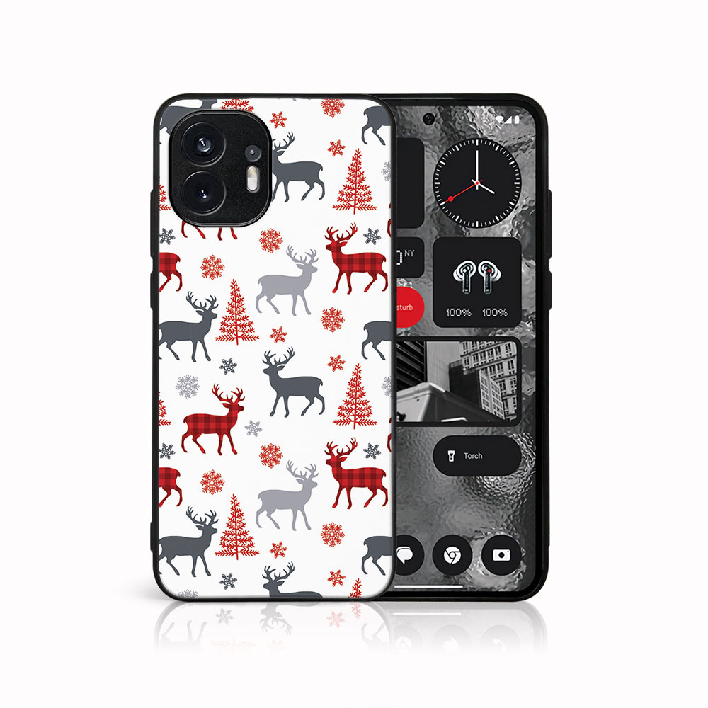 E-shop MY ART Kryt s vianočným dizajnom Nothing Phone 2 DEER (068)