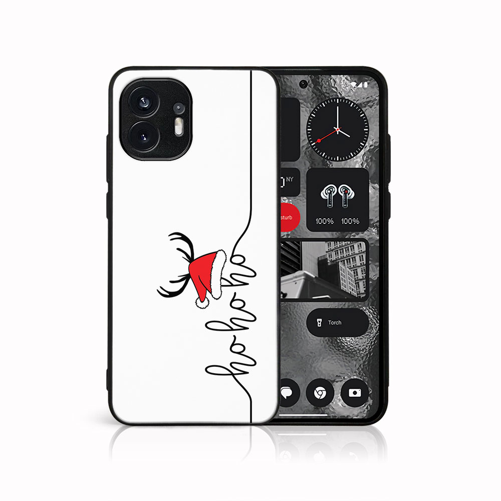 E-shop MY ART Kryt s vianočným dizajnom Nothing Phone 2 HOHOHO (073)