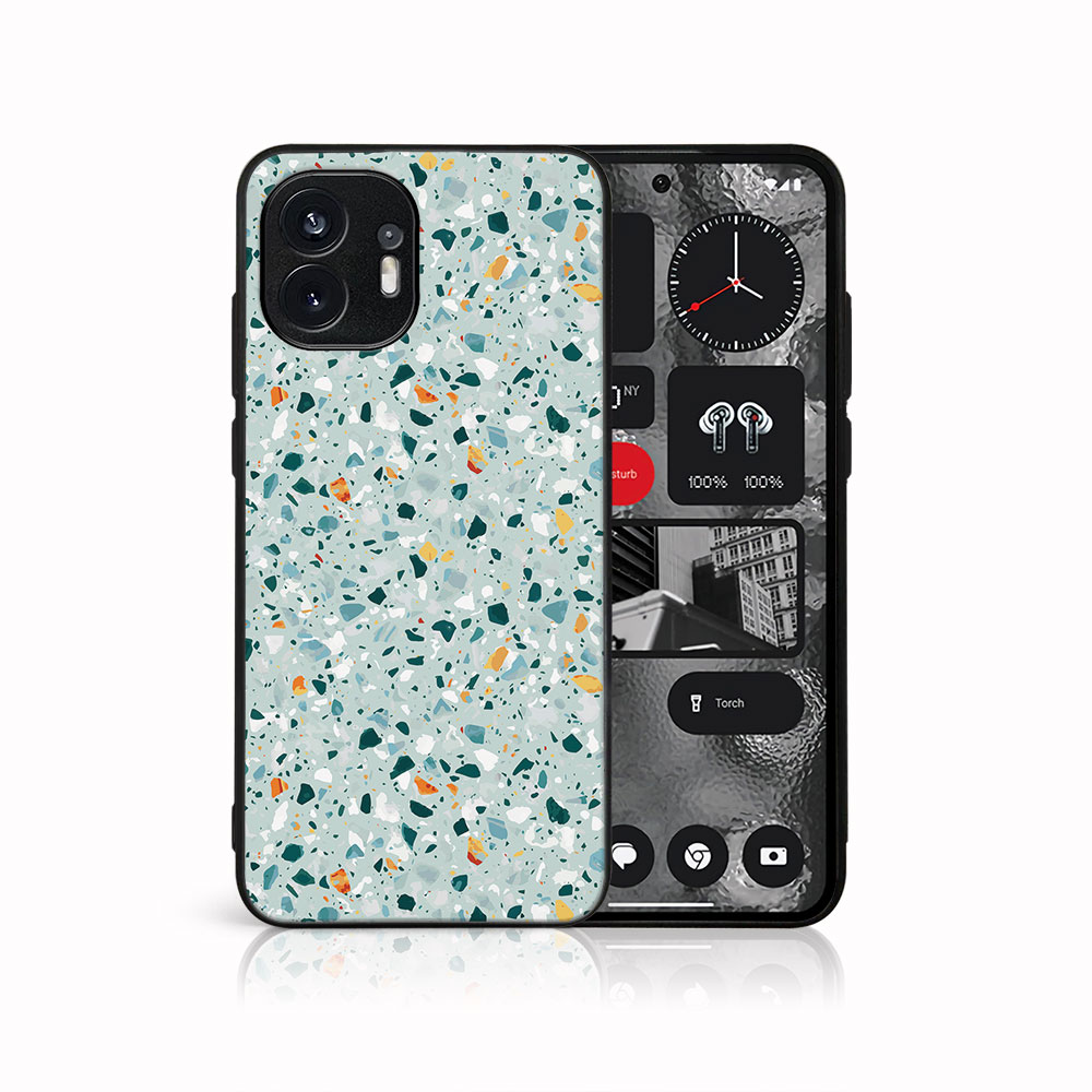 E-shop MY ART Ochranný kryt pre Nothing Phone 2 BLUE TERRAZZO (164)