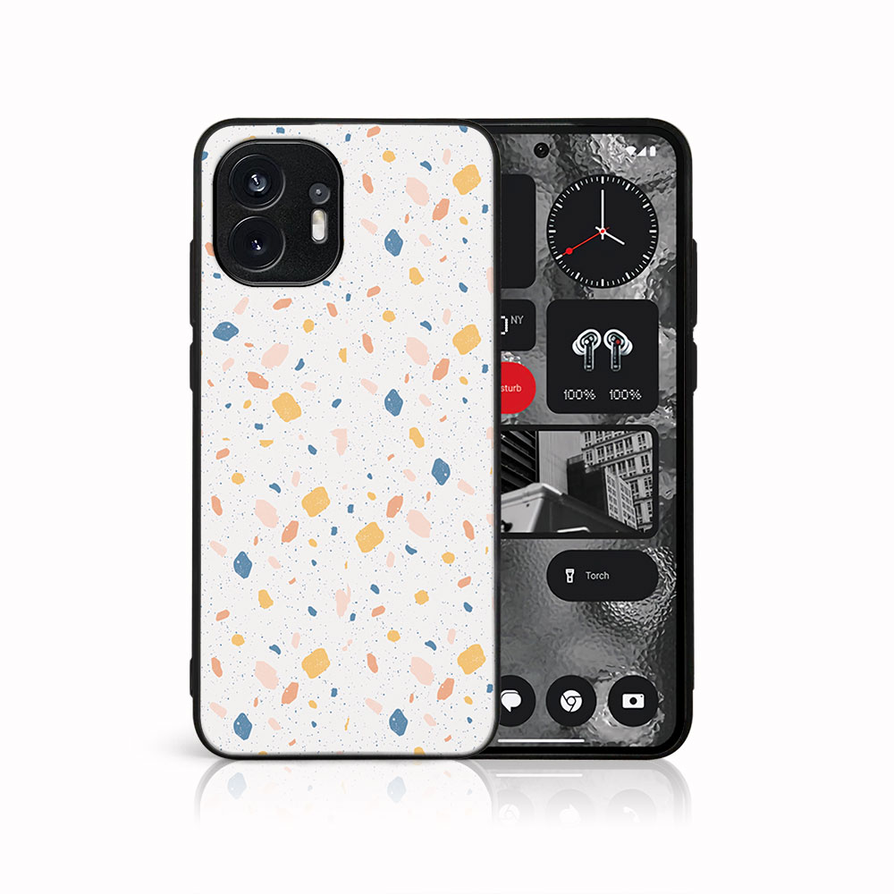 E-shop MY ART Ochranný kryt pre Nothing Phone 2 ORANGE TERRAZZO (165)