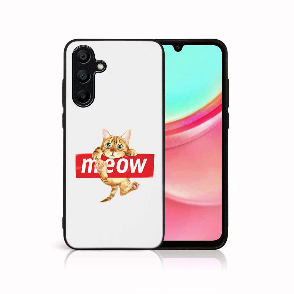 E-shop MY ART Ochranný kryt pre Samsung Galaxy A35 5G MEOW (183)