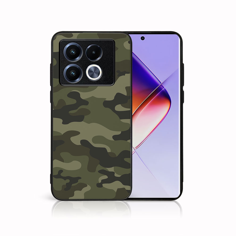 E-shop MY ART Ochranný kryt pre Infinix Note 40 Pro / 40 Pro+ 5G GREEN CAMO (235)