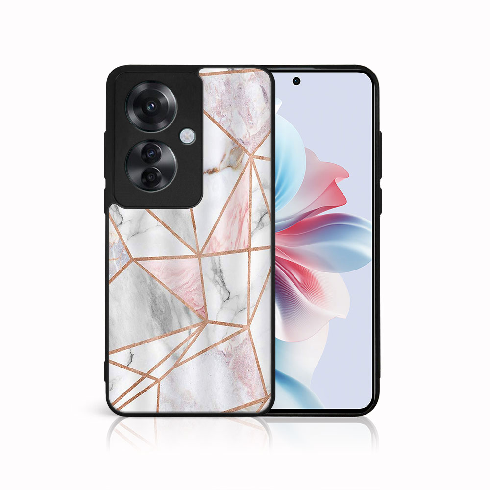 E-shop MY ART Ochranný kryt pre Oppo Reno11 F 5G PINK MARBLE (143)
