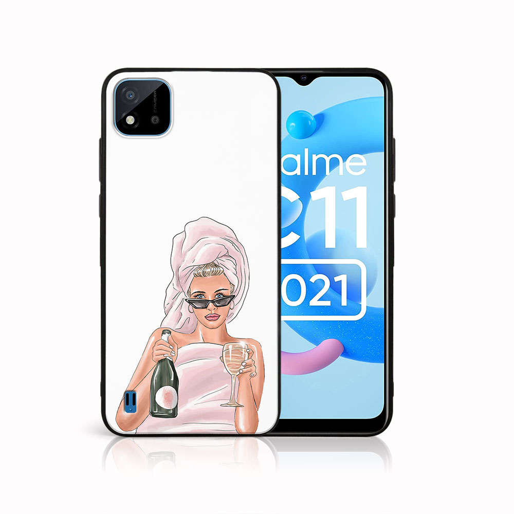 E-shop MY ART Silikónový obal Realme C11 2021 CHAMPAGNE (134)
