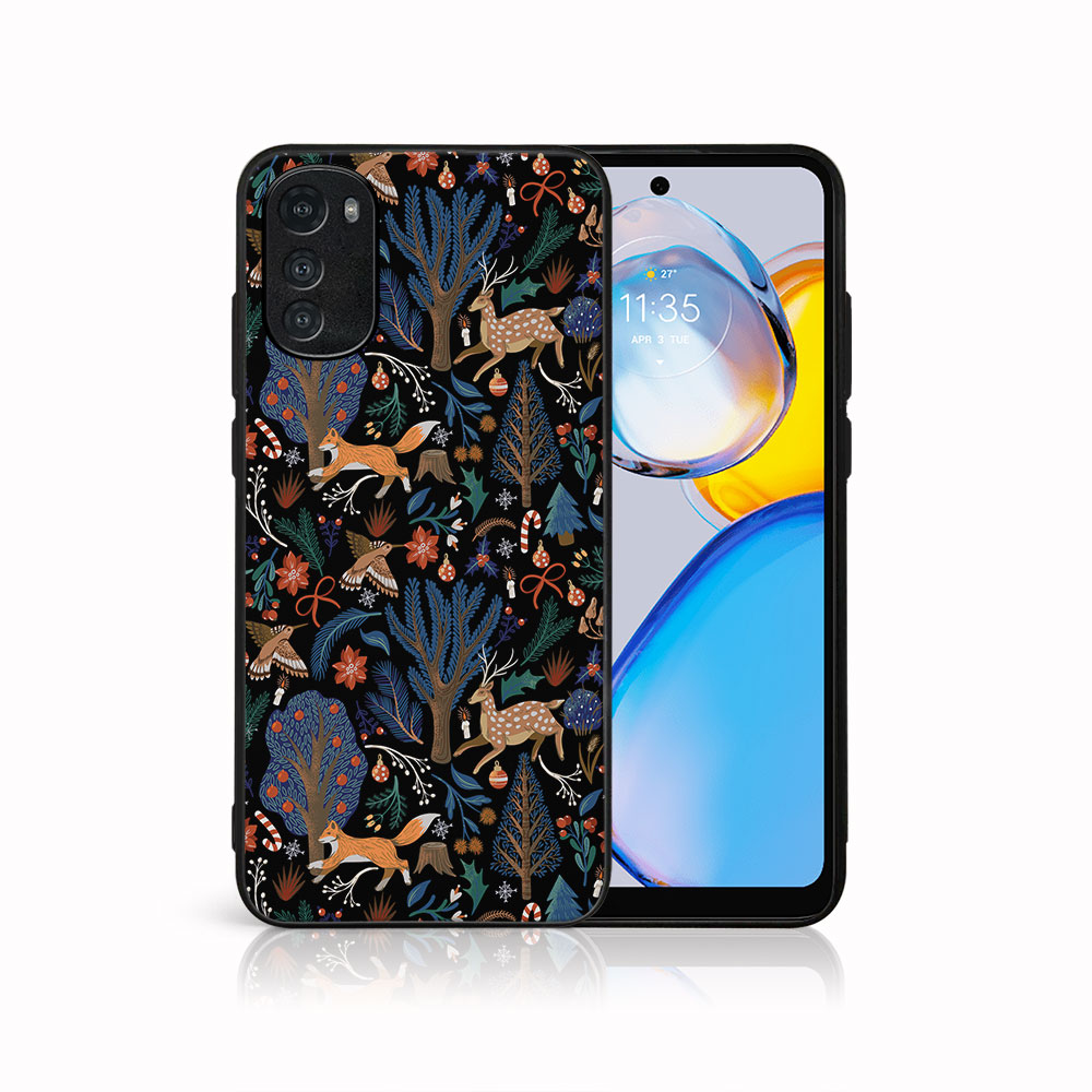 E-shop MY ART Kryt s vianočným dizajnom Motorola Moto E32 / E32s WINTER (071)