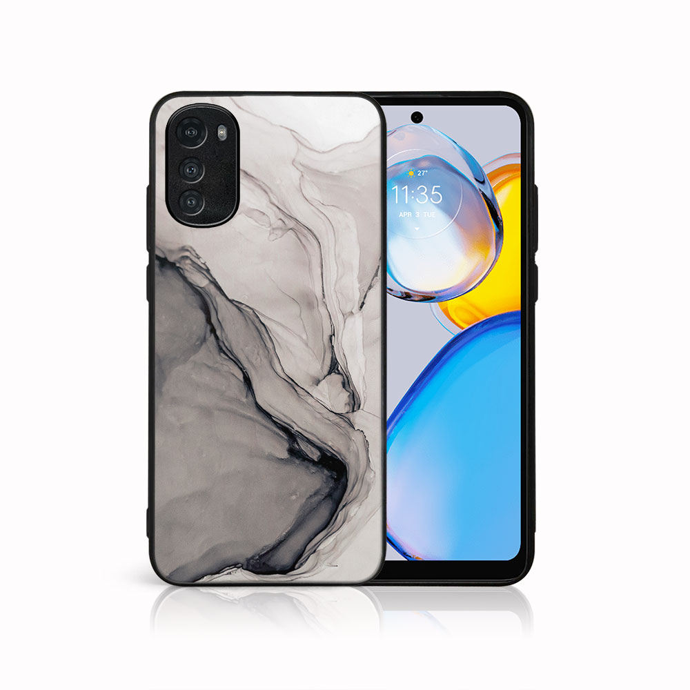 E-shop MY ART Ochranný kryt pre Motorola Moto E32 / E32s BLACK INK (146)