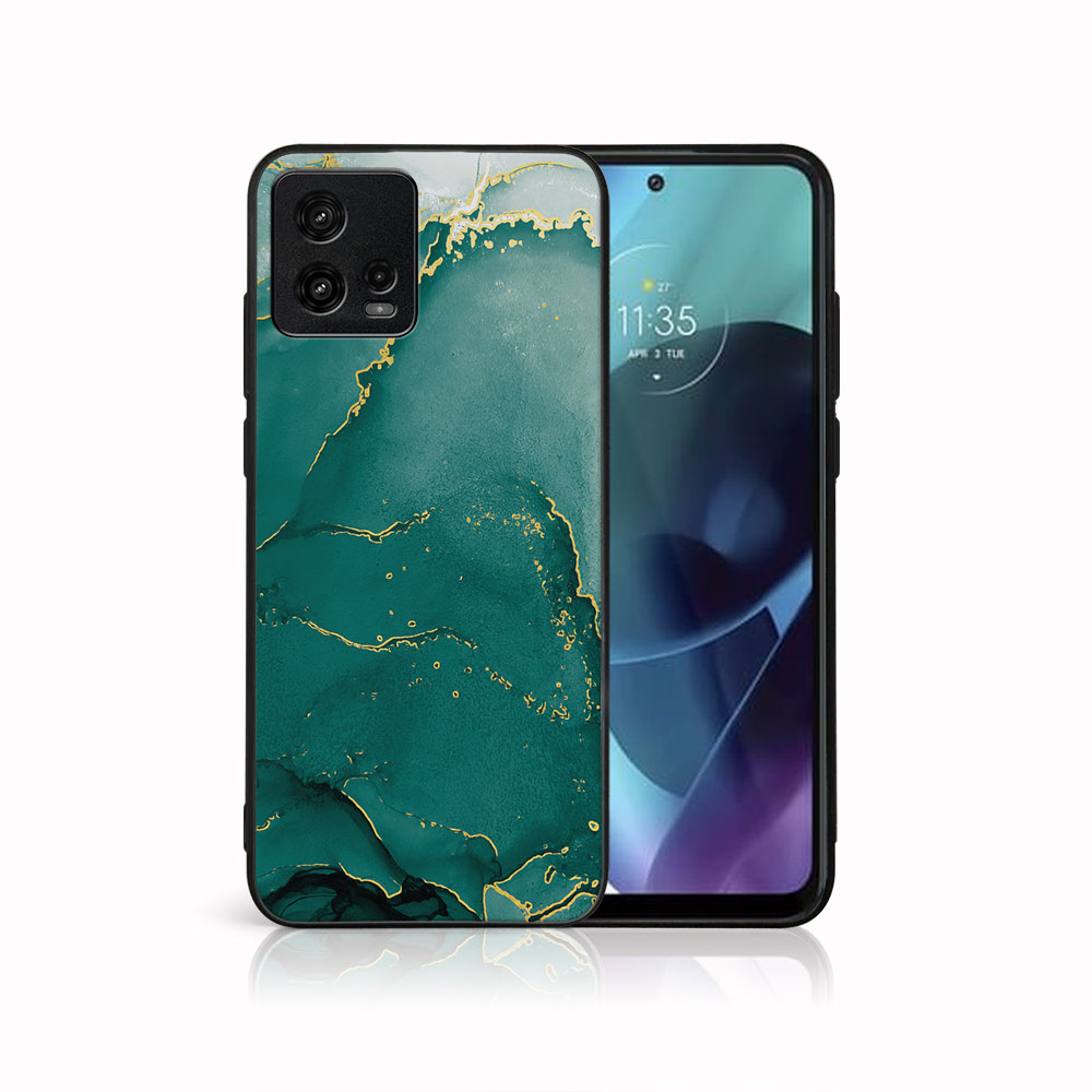 E-shop MY ART Ochranný kryt pre Motorola Moto G72 GREEN MARBLE (145)