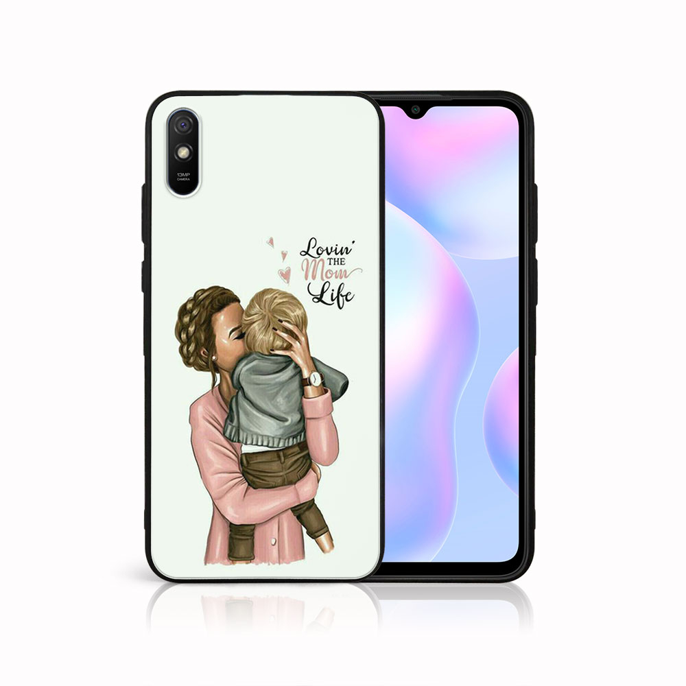 E-shop MY ART Silikónový obal Xiaomi Redmi 9A / 9AT MOM LIFE (118)