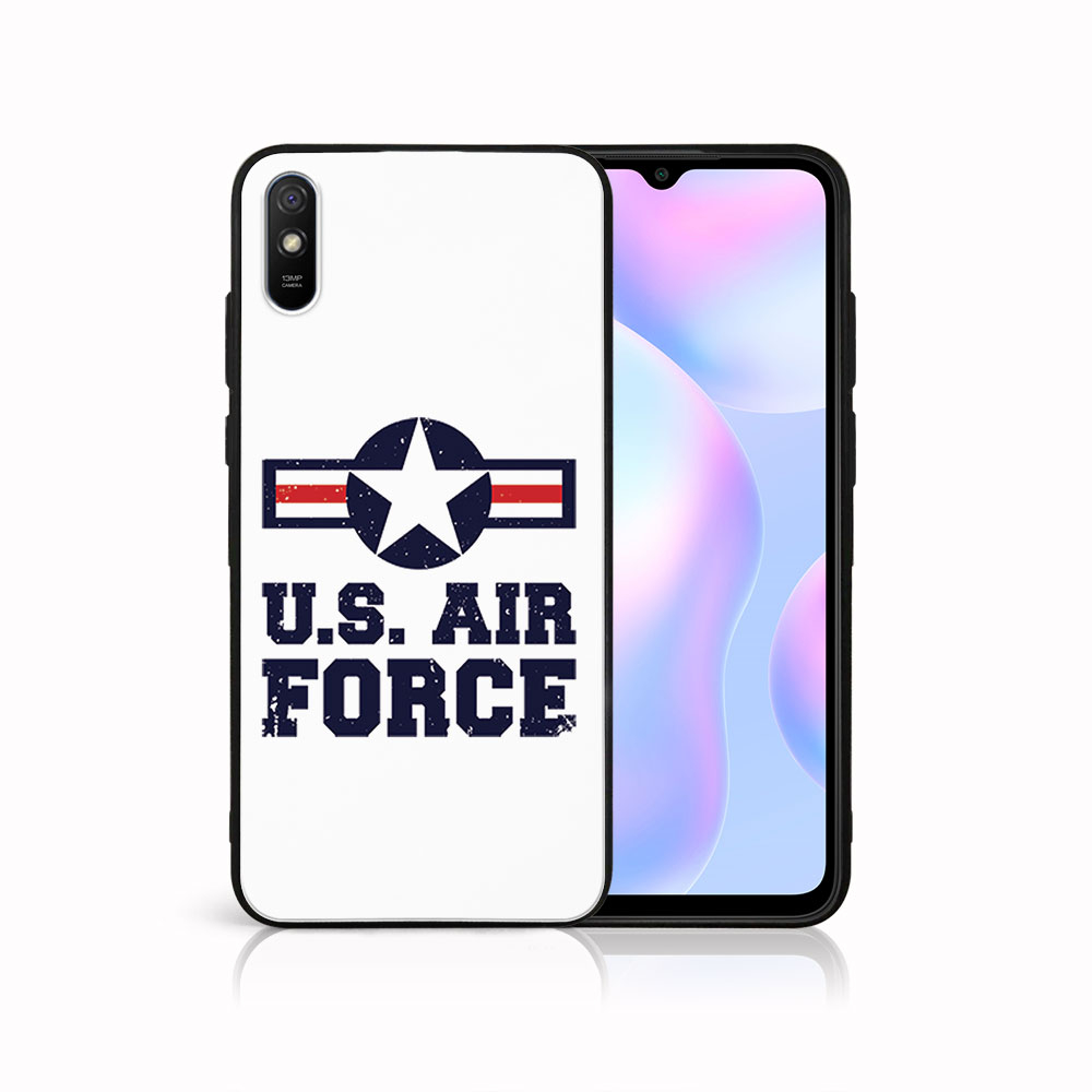 E-shop MY ART Silikónový obal Xiaomi Redmi 9A / 9AT AIR FORCE (023)