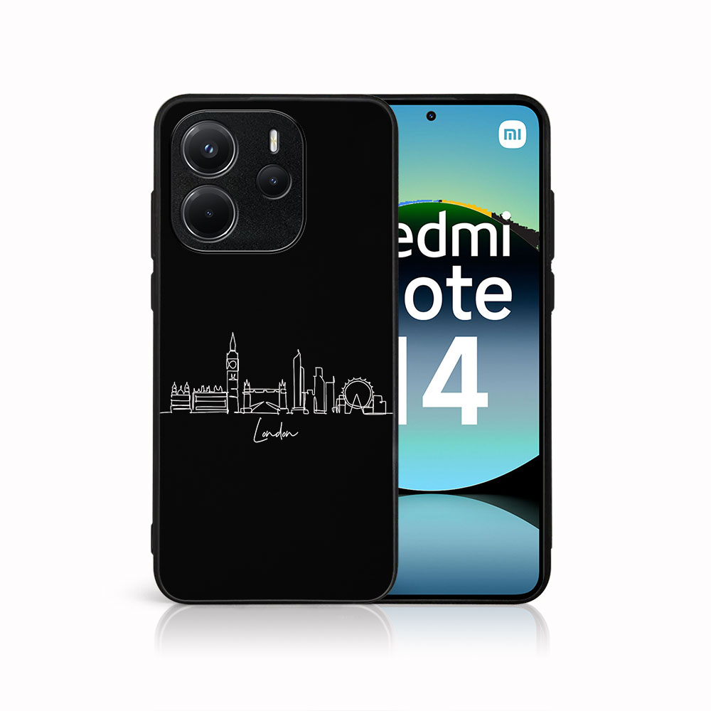 E-shop MY ART Ochranný kryt pre Xiaomi Redmi Note 14 LONDON (208)