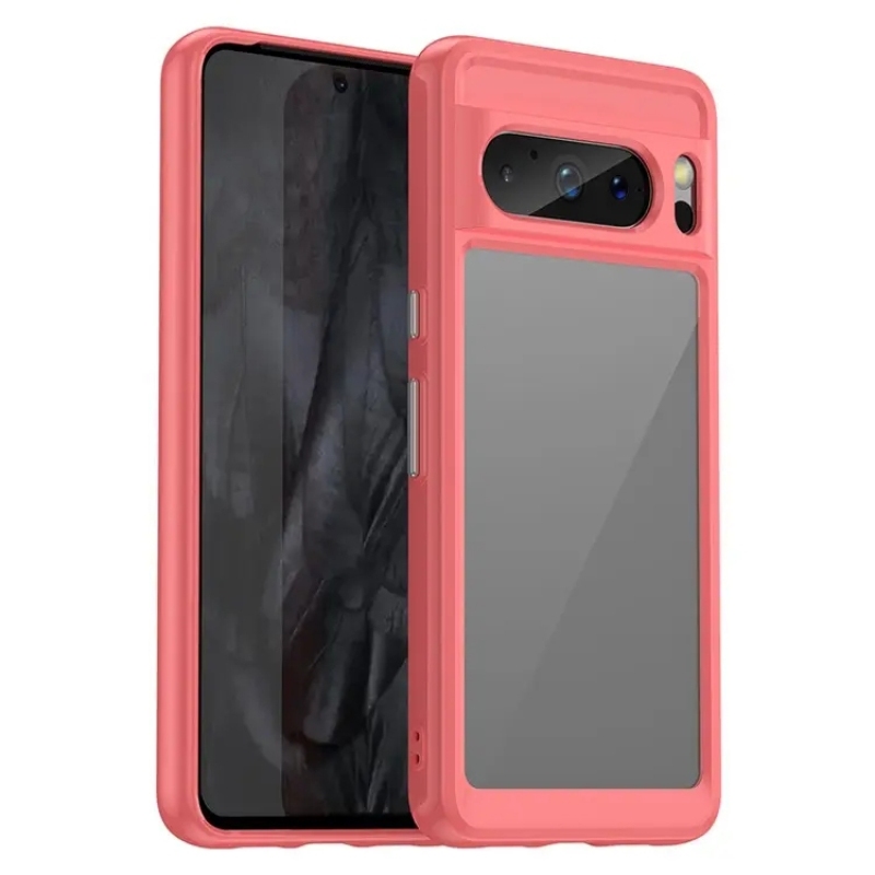 E-shop CRYSTAL Ochranný kryt pre Google Pixel 8 Pro červený
